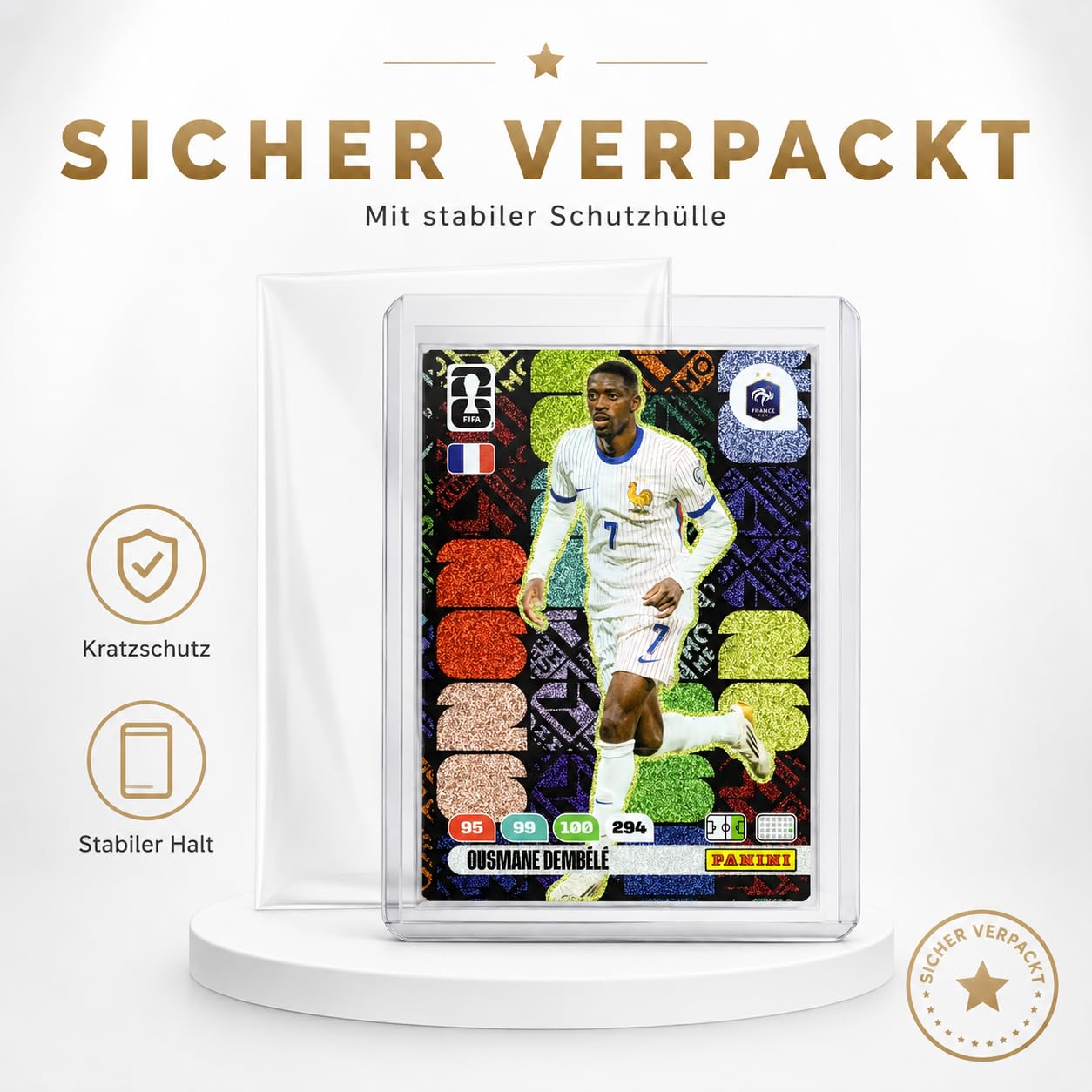 World Cup 2026 Adrenalyn XL | WM 26 | Sammelkarten Momentum Card | Momentum Dembele