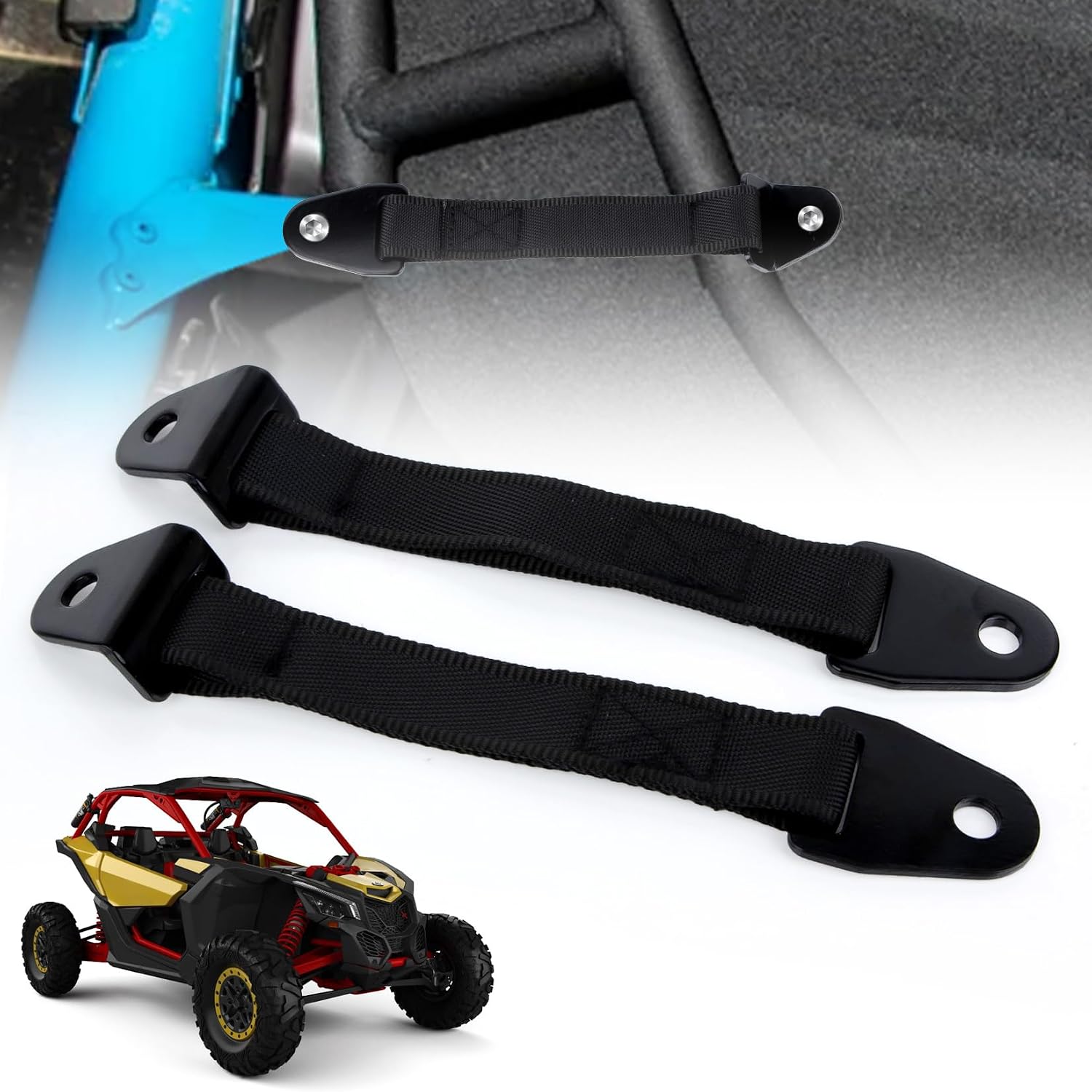 Door Limiter Straps for Maverick x3, PSLER Door Limiting Straps Compatible with Maverick X3 2017 2018 2019 2020 2021 2022 2023, 2PCS