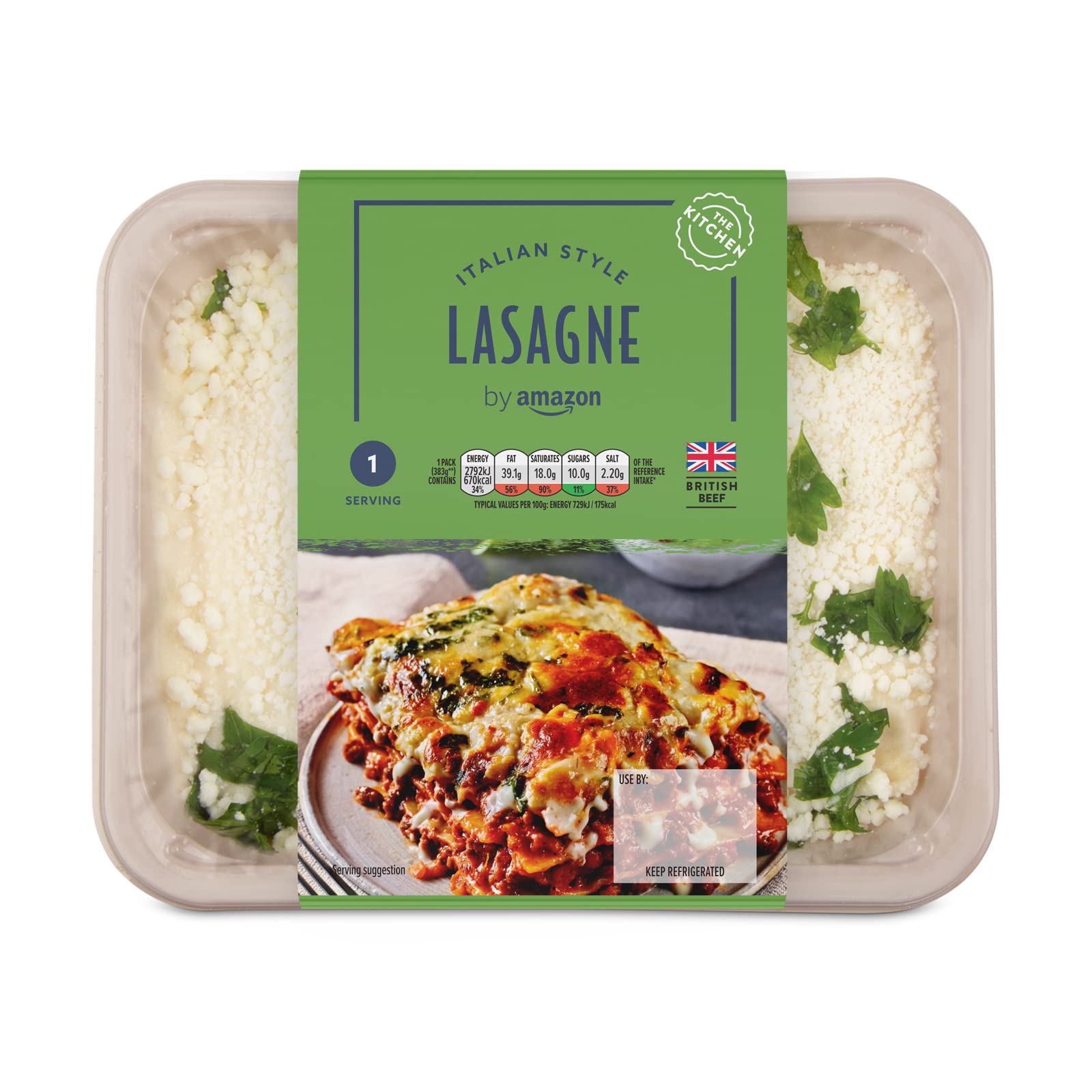 by Amazon Lasagne for 1, 400g