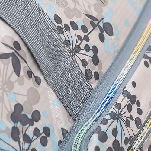 Vista 5 de 22" Foldable Large Travel Duffel Duffle Bag Sports Gym Tote Bag For Women Overnight Carryon Weekend Bag Shoulder Bag Water Resistant