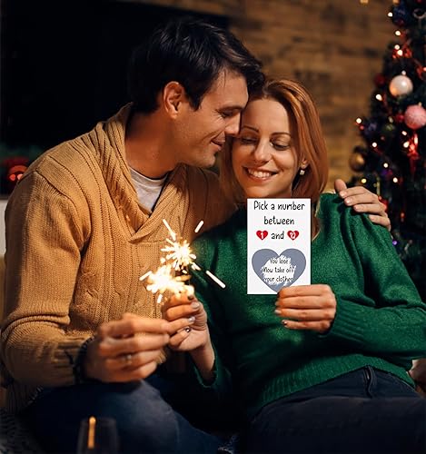 Vista 2 de SICOHOME Tarjetas divertidas para el día de San Valentín, tarjetas divertidas de San Valentín para ella, él, tarjetas de regalo traviesas