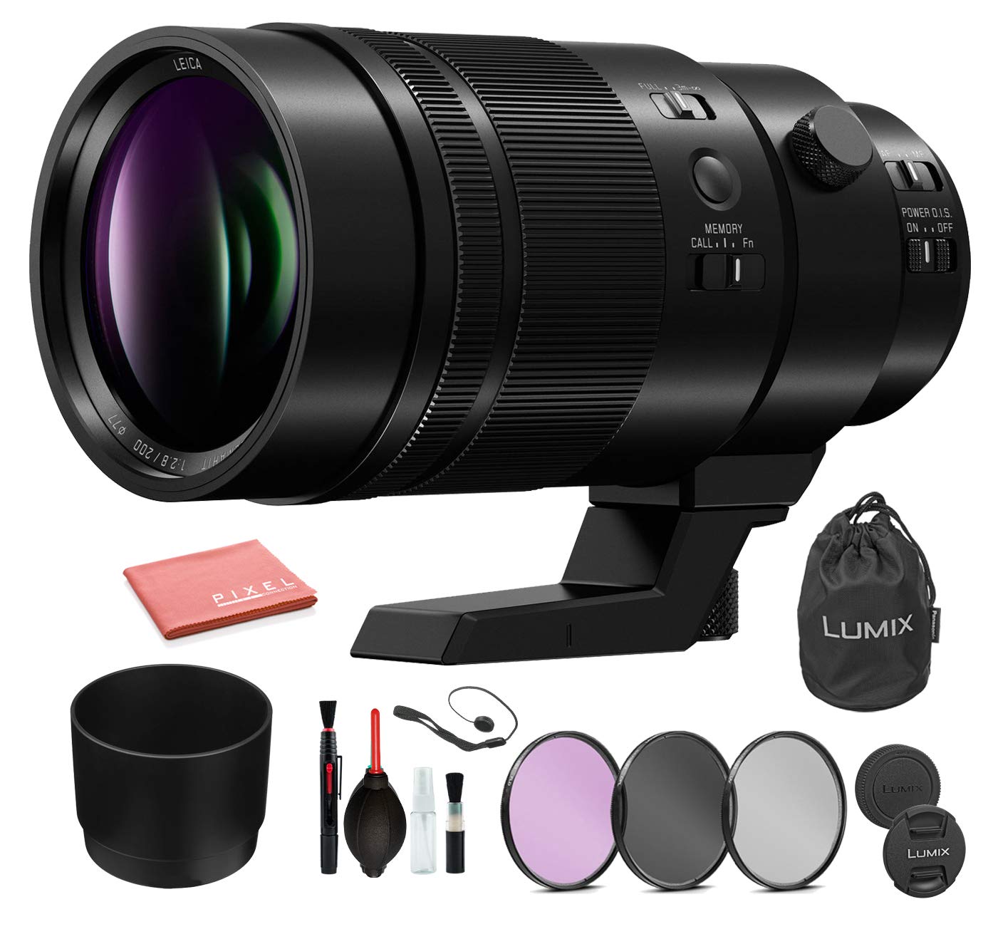 Panasonic Leica DG Elmarit 200mm f/2.8 Power O.I.S. Lens (H-ES200