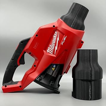 Cosplay Life Blower Attachment Nozzle for Milwaukee M18 Fuel Single Battery Leaf Blowers - Car Drying Nozzle 2724-20 & 2728-20