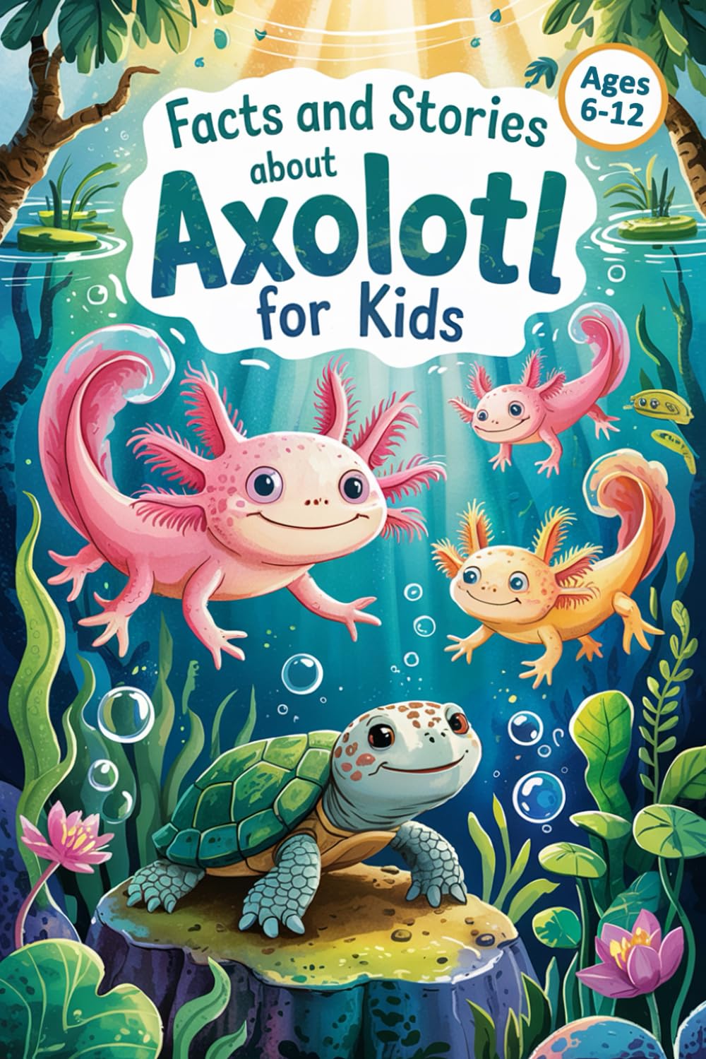 Facts and Stories About Axolotl for Kids: Axolotl Facts and Short Stories for Kids Ages 6–12