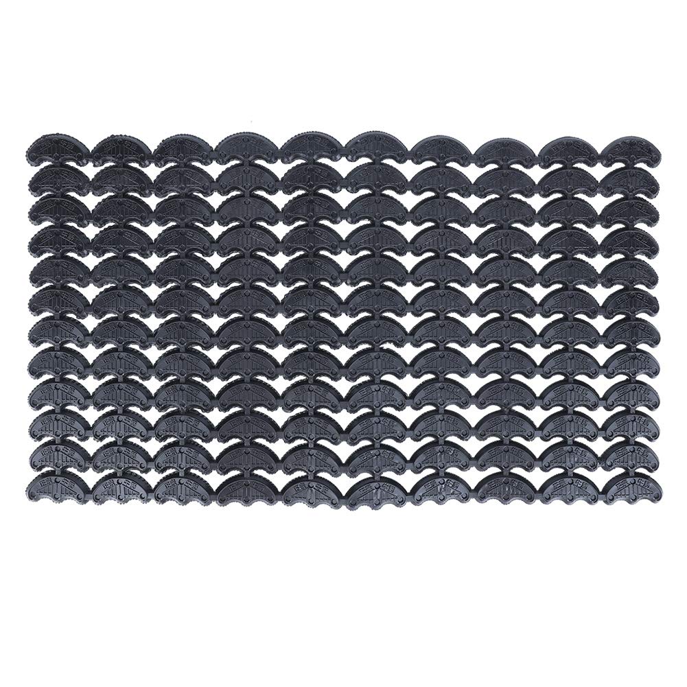 120Pcs Rubber Sole Heel Savers, Sole Heel Repair Pad Replacement DIY Stick-on Shoe Repair Accessories for Leather Boots