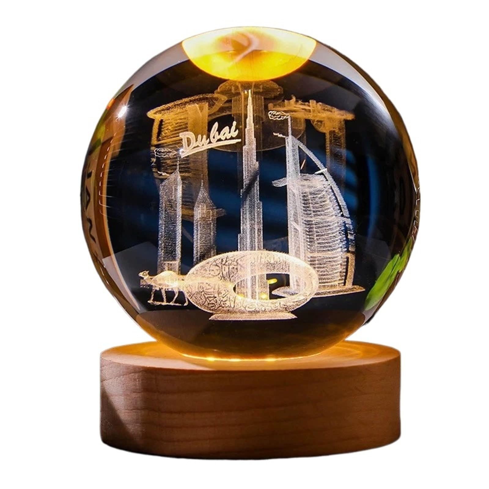 LED Mood Lights for Kids Gifts Games Office Party Camping Decoration(Dubai,8cm)