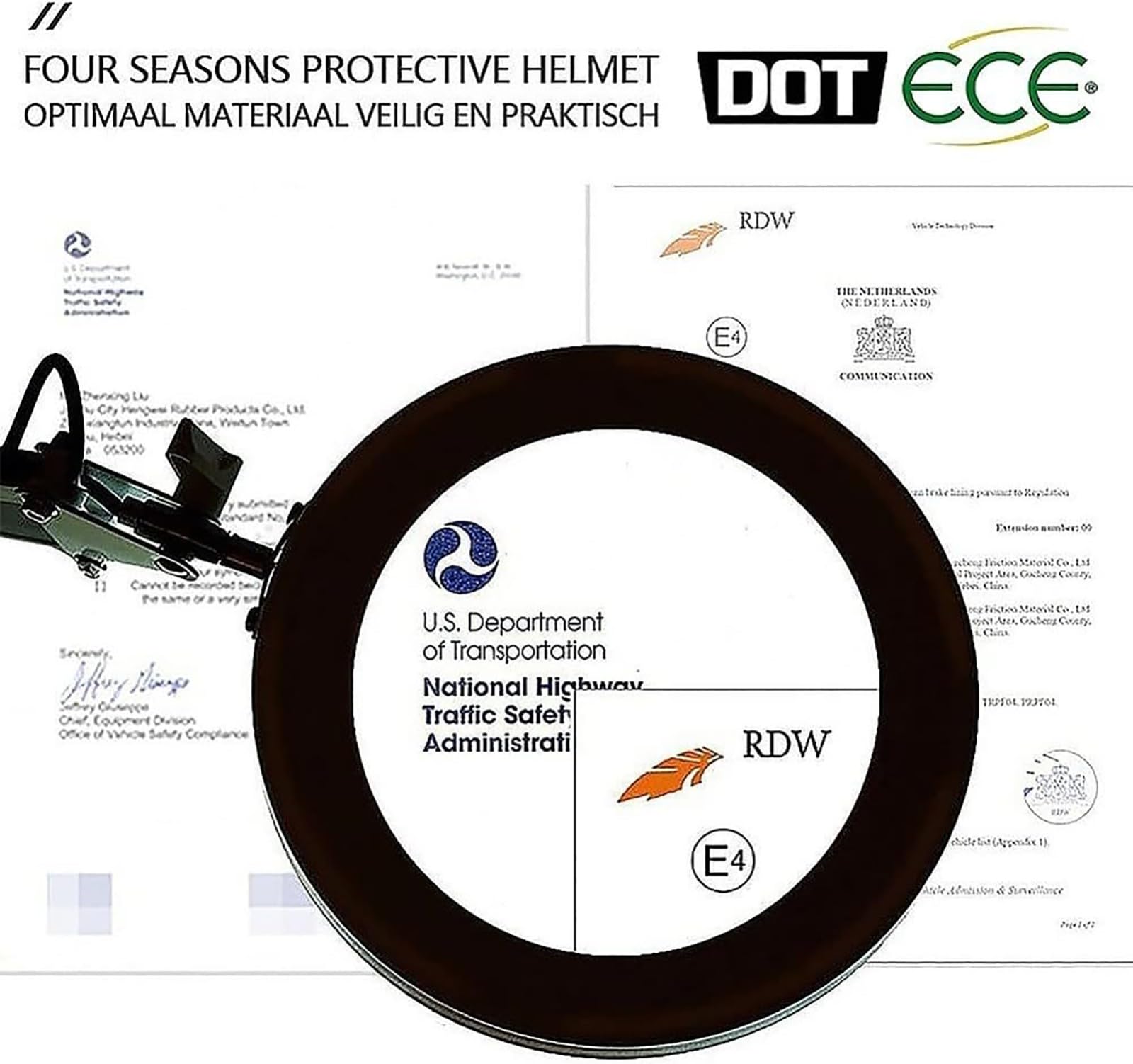 Casco Jet Con Visiera, Casco Da Moto Bluetooth Certificato ECE, Casco Da Moto Semi-Aperto 3/4 Con Microfono Altoparlante Per Donne E Uomini, Per Casco Da Corsa Per Scooter B,L/(59~60cm)