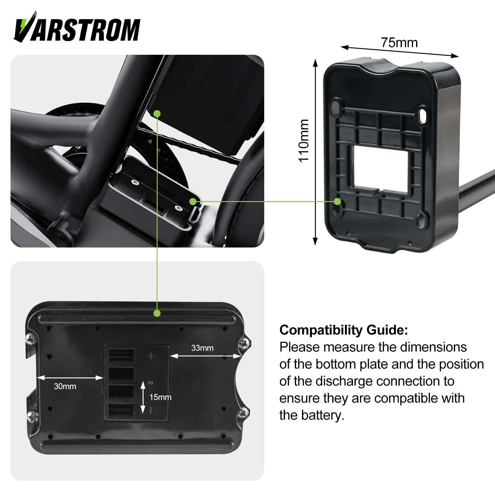 Batterie de Velo Electrique 36V 18.2Ah pour Moteurs 36V | Batterie Lithium Ebike pour Batterie Ebike
