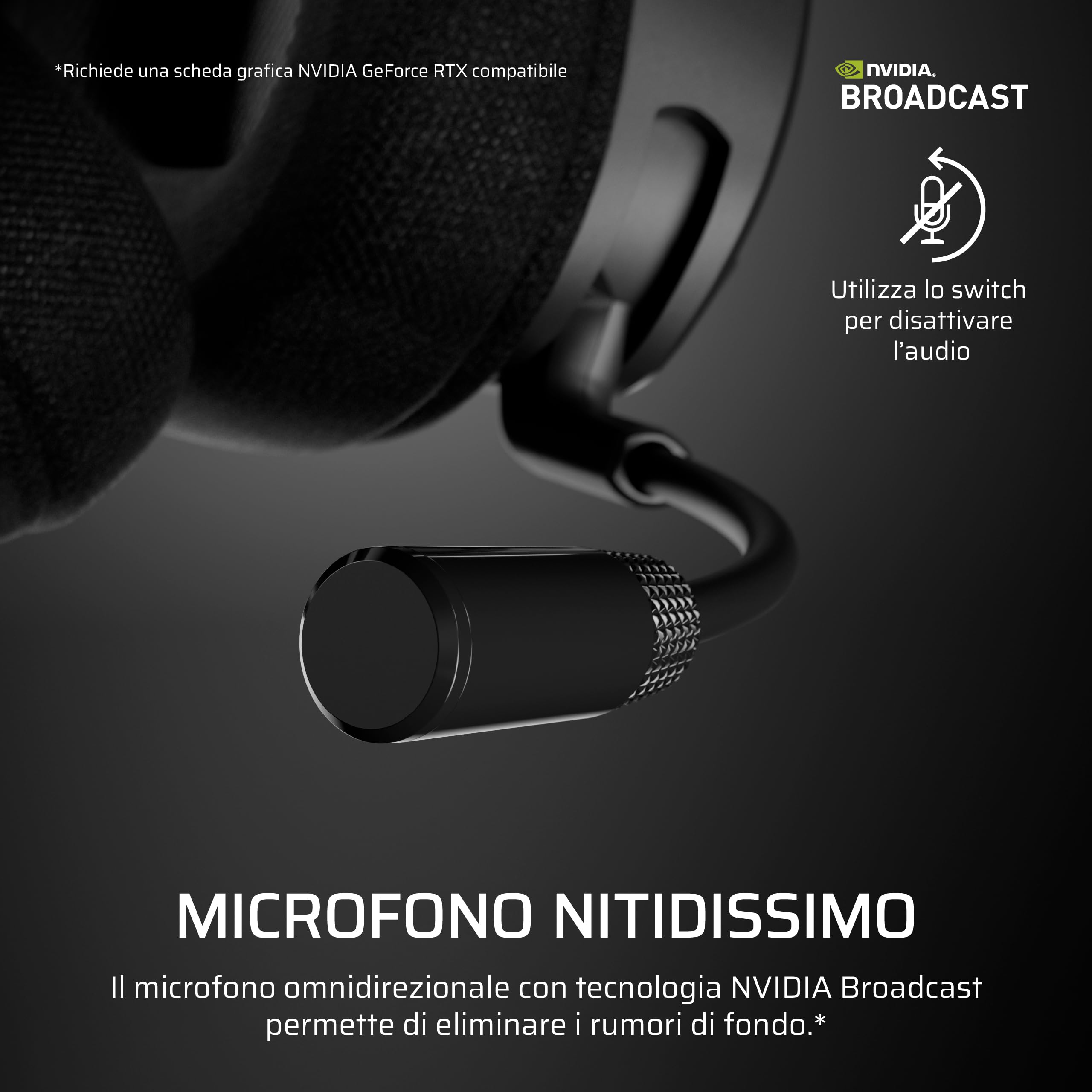 Corsair VOID v2 MAX Wireless Bluetooth Cuffia Gaming per Xbox Carbonio, 2,4 GHz Dolby Atmos 70 Ore Batteria