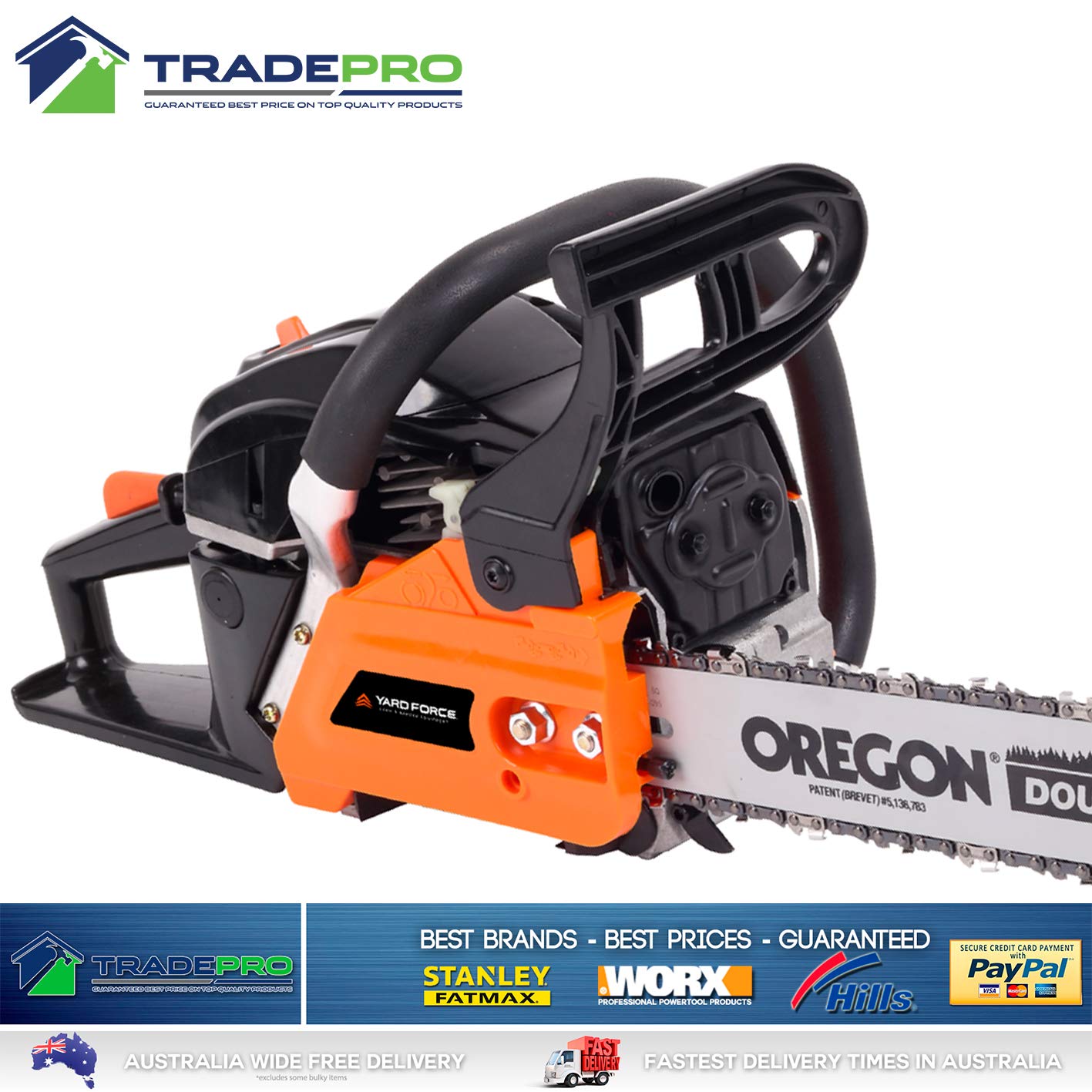 Bar Chain Saw EStart Pruning 