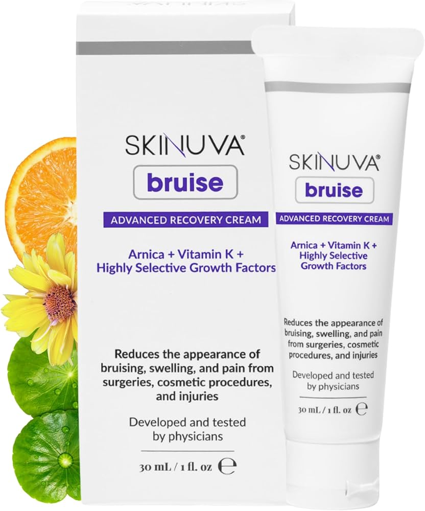 Skinova アンプル+クリーム Amazon.com : Skinuva® Bruise Advanced Recovery Cream - Topical