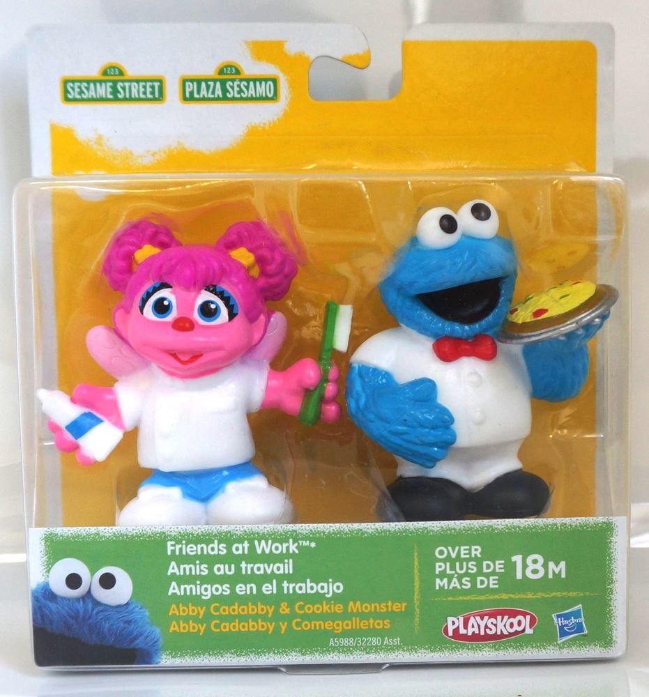 Sesame Street Friends At Work Abby Cadabby & Cookie Monster