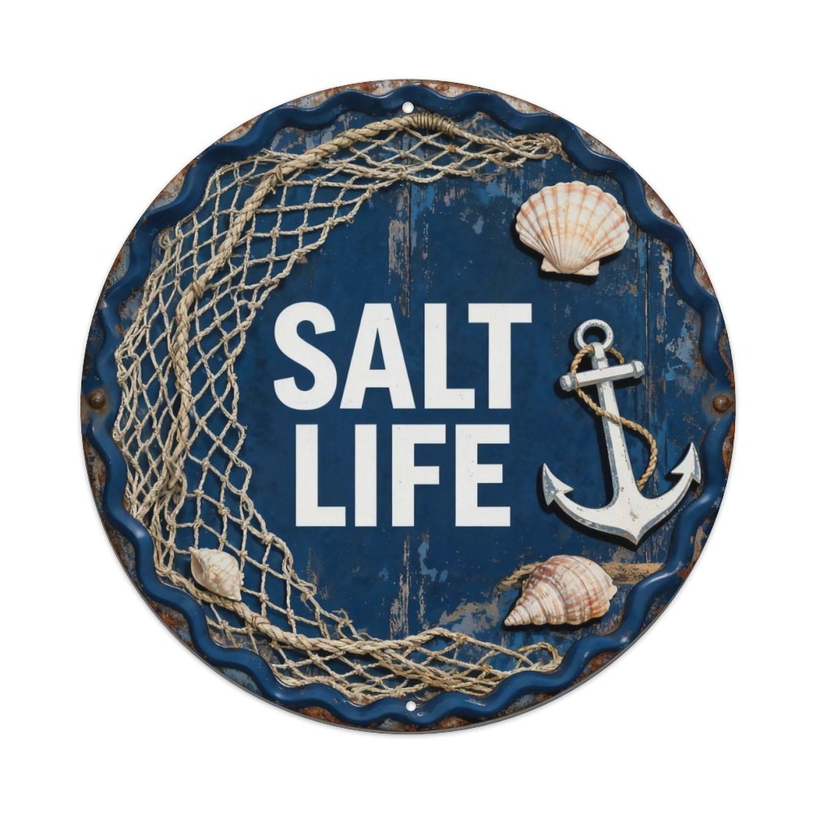 Salt Life Metal Tin Sign Plaque