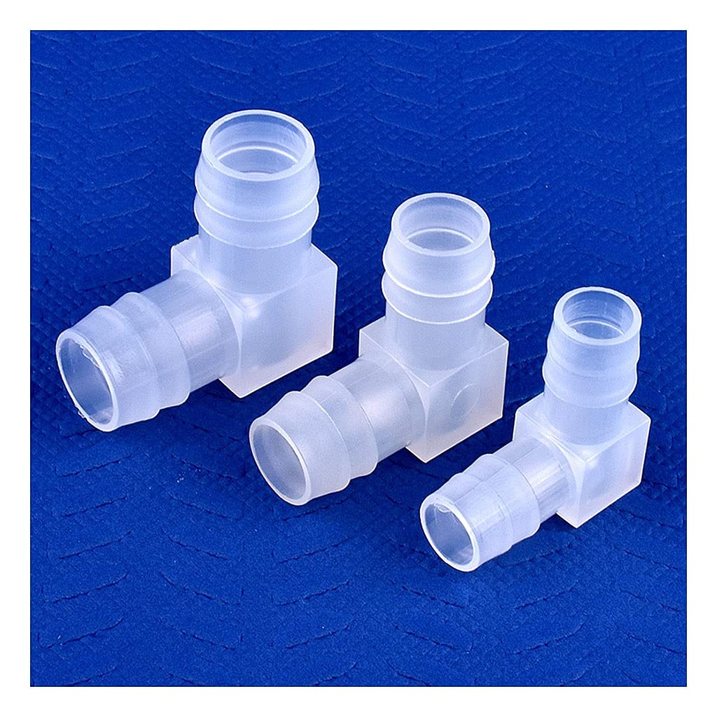 Conectores de Codo de Polipropileno de 4 a 20 Mm, Accesorios para Tanque de Acuario, Aireador de Bomba de Aire, Junta de Pagoda, Juntas de Manguera de Riego de Jardín/16 * 16Mm/200 Pieces