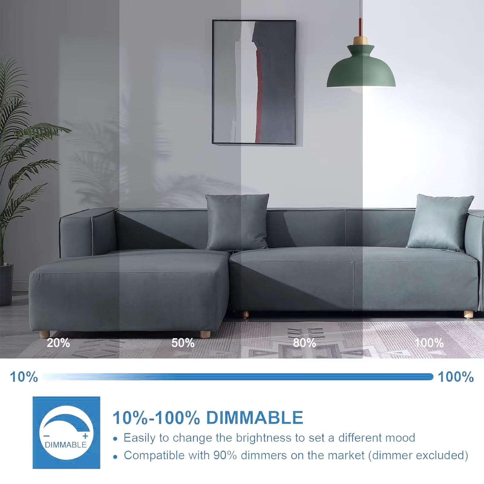 R7S LED 118mm Dimmbar 30W Lampen Ersatz für 300W Halogen Glühbirnen, LED R7S 118mm Kaltweiß 6000K 3000 LM, 360°Abstrahlwinkel, Kein Flackern für Deckenfluter Stehlampe Wandleuchte, 6er Pack
