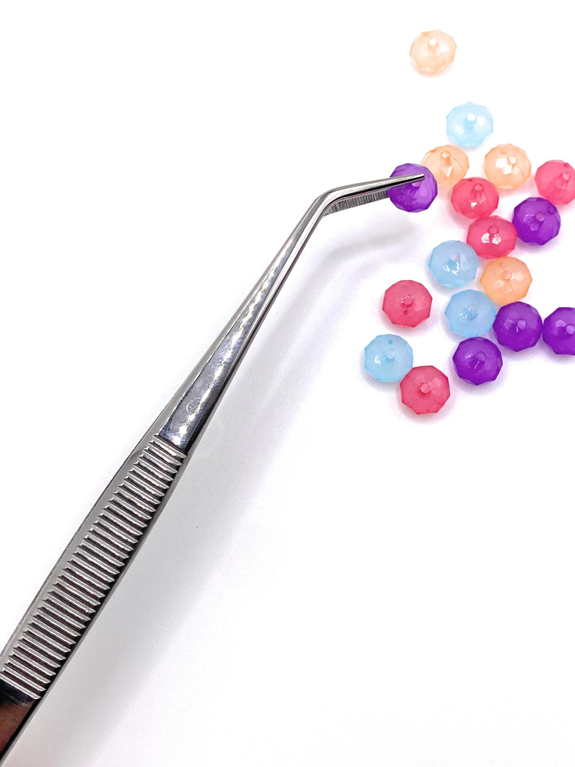6 inch Forceps for Dissection, Dental Students, Crafting, Electronics, Cotton Pliers Tweezers — Amazon image 3