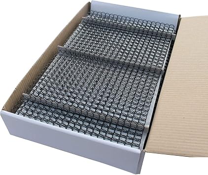INTSUPERMAI 1/2 inch Spiral Binding Coils 100 PCS Plastic Binder Binding Spirals Rings Binding Wire Coil Supply 100 Sheets for Binder Machine