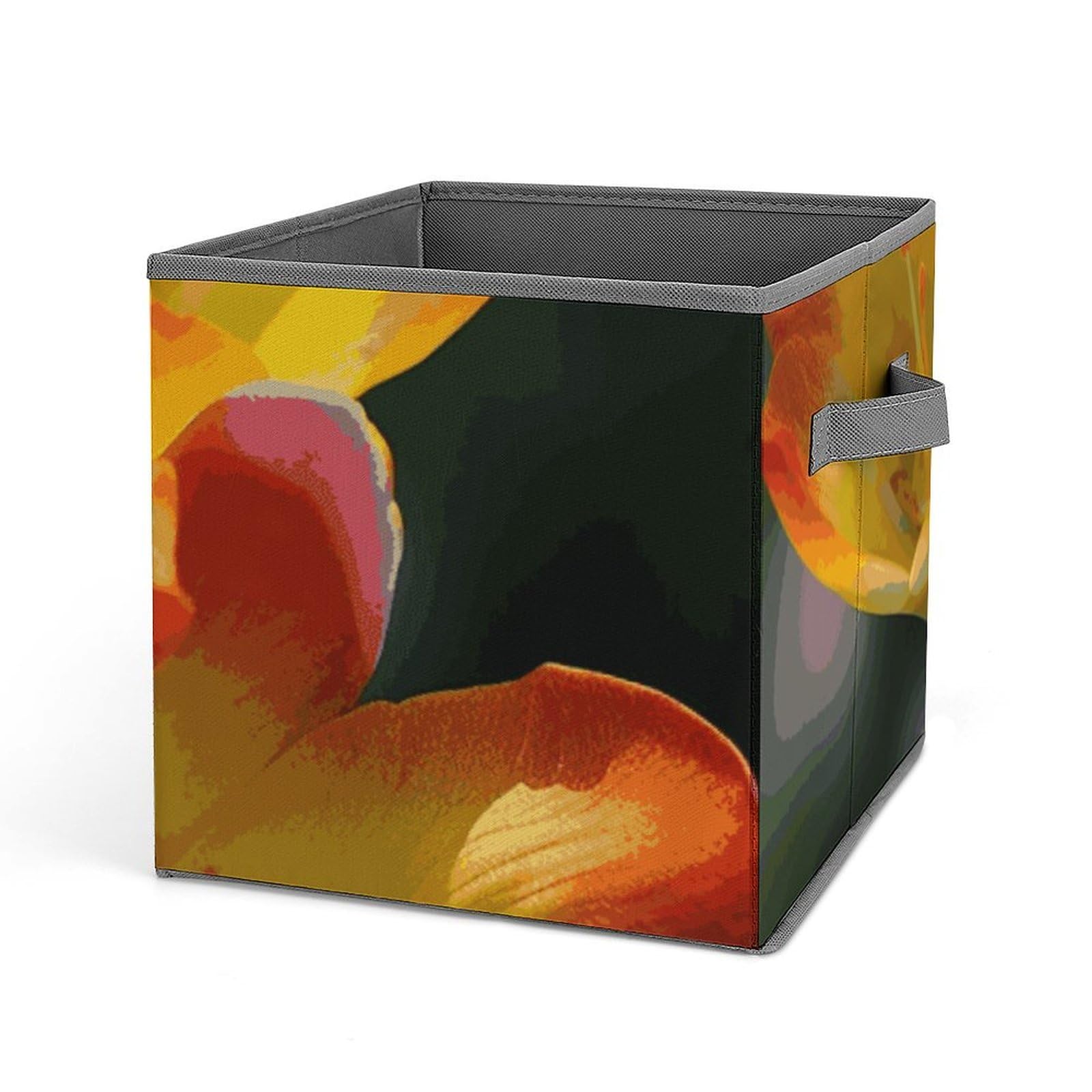 Boîtes de rangement Freesia pliables en cube pour placard de 27.6 cm