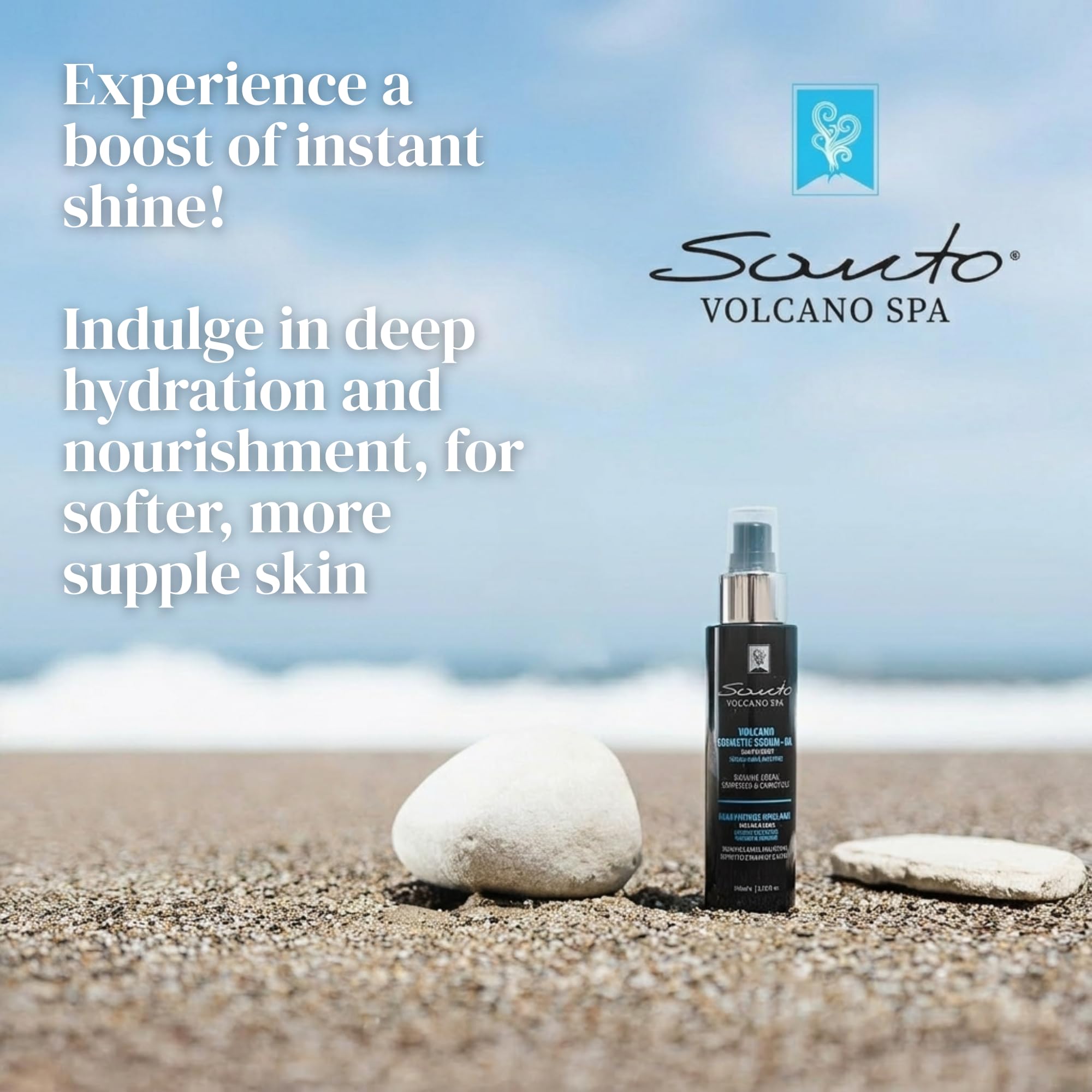 SANTO VOLCANO Huile pour le corps et les cheveux 100 ml
