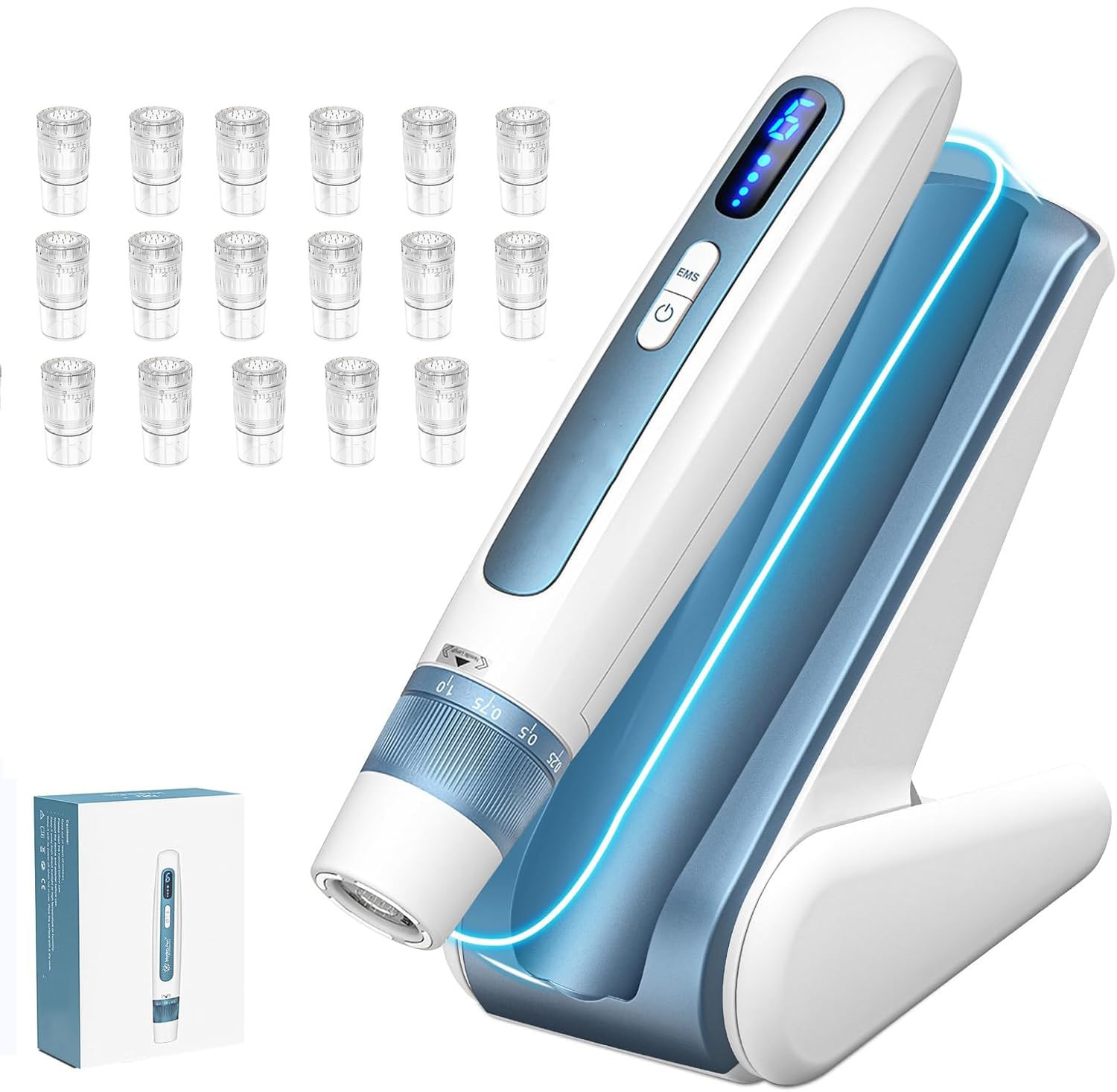 DJFYVAEIO Electric Nano-Beauty Infusion Pen,Microcurrent,Solve Kinds Of Skin Problems A