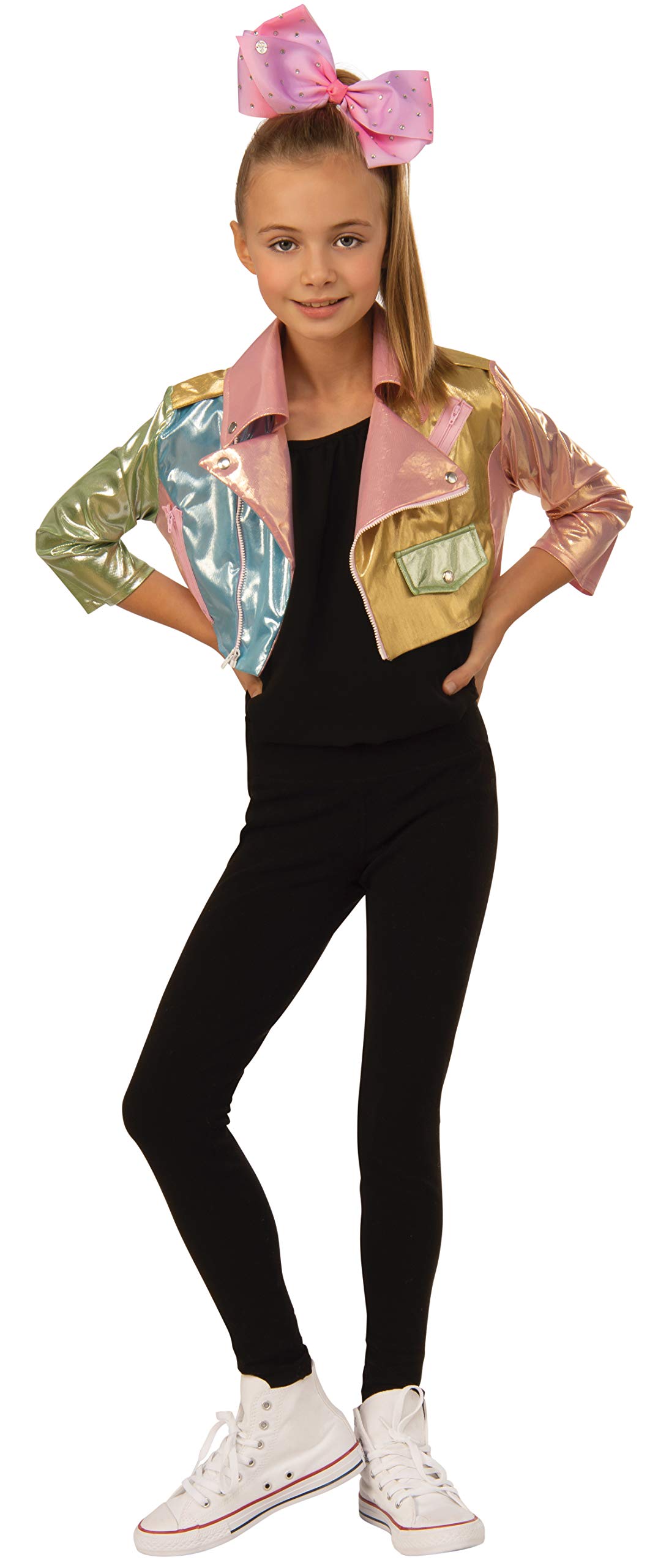 Rubies Jojo Siwa Child's Costume Biker Jacket, Large