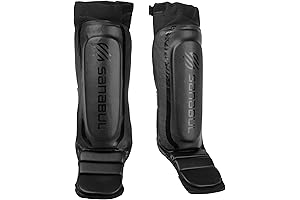 Sanabul Essential Sleeve Kickboxing Shin Guards: Versatile Protection for Combat Sports
