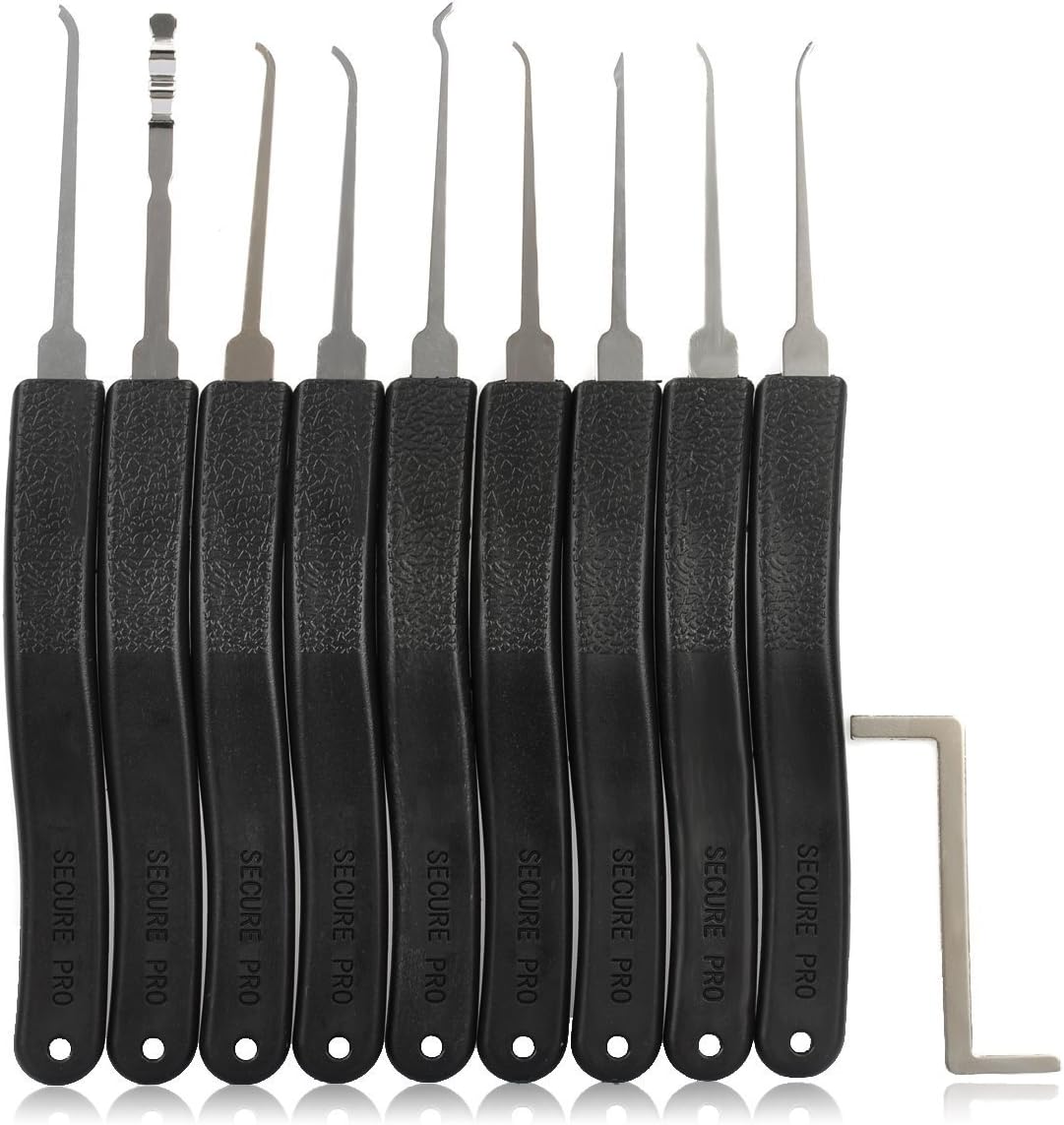 Klom Secure Pro 10 Piece Lock Pick Set with UB Keys Ebook