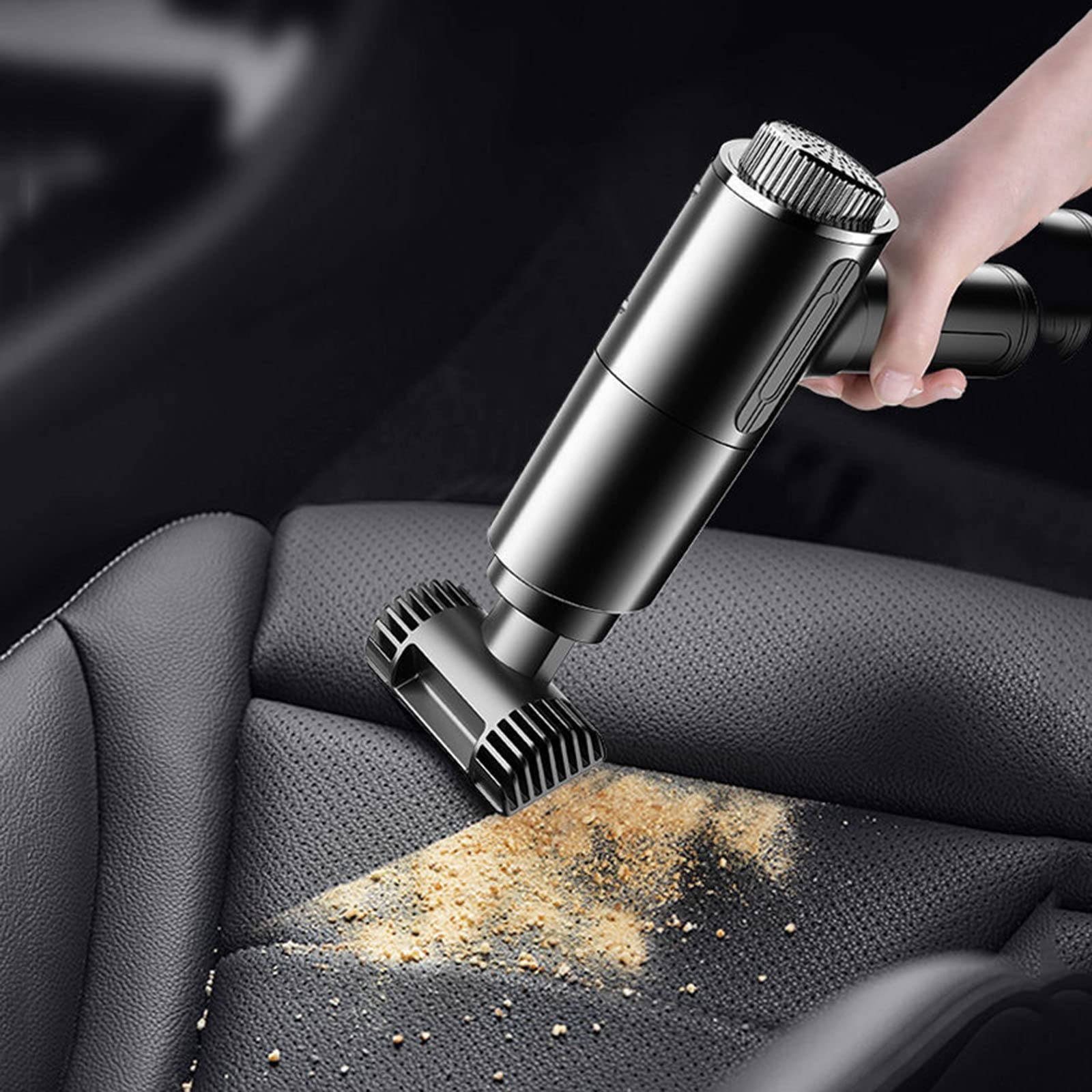 Portable Handheld Car Vacuum Cleaner Cordless - 9000PA High Power Wireless Vacuum Cleaner Wet and Dry Handheld Vacuum Cleaner Household Goods Dirt Cleaner