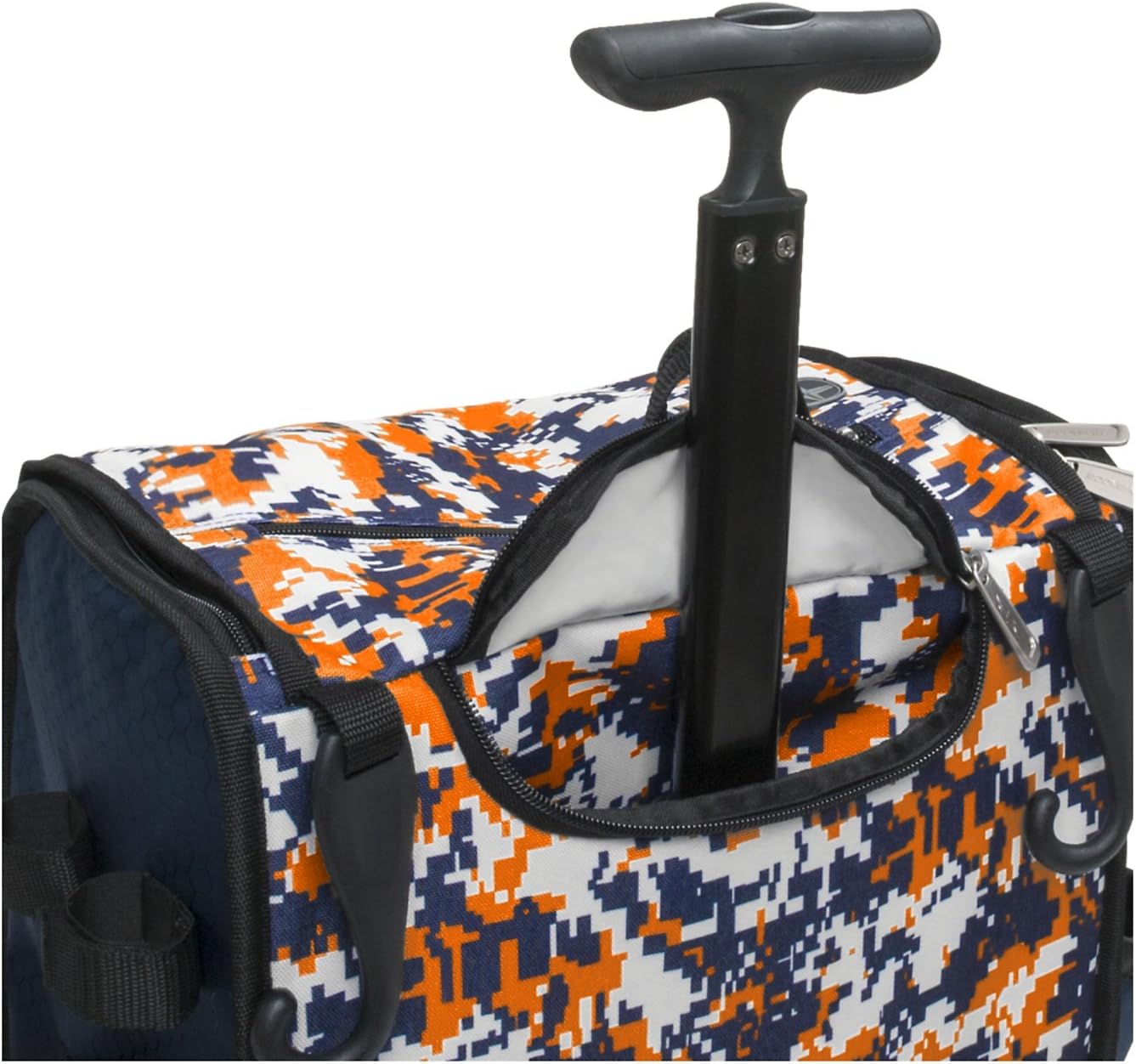Boombah Rolling Superpack Baseball / Softball Gear Bag - 23-1/2" x 13-1/2" x 9-1/2" - Camo Series 20 Colors - Telescopic Handle and Holds 4 Bats - Wheeled Version