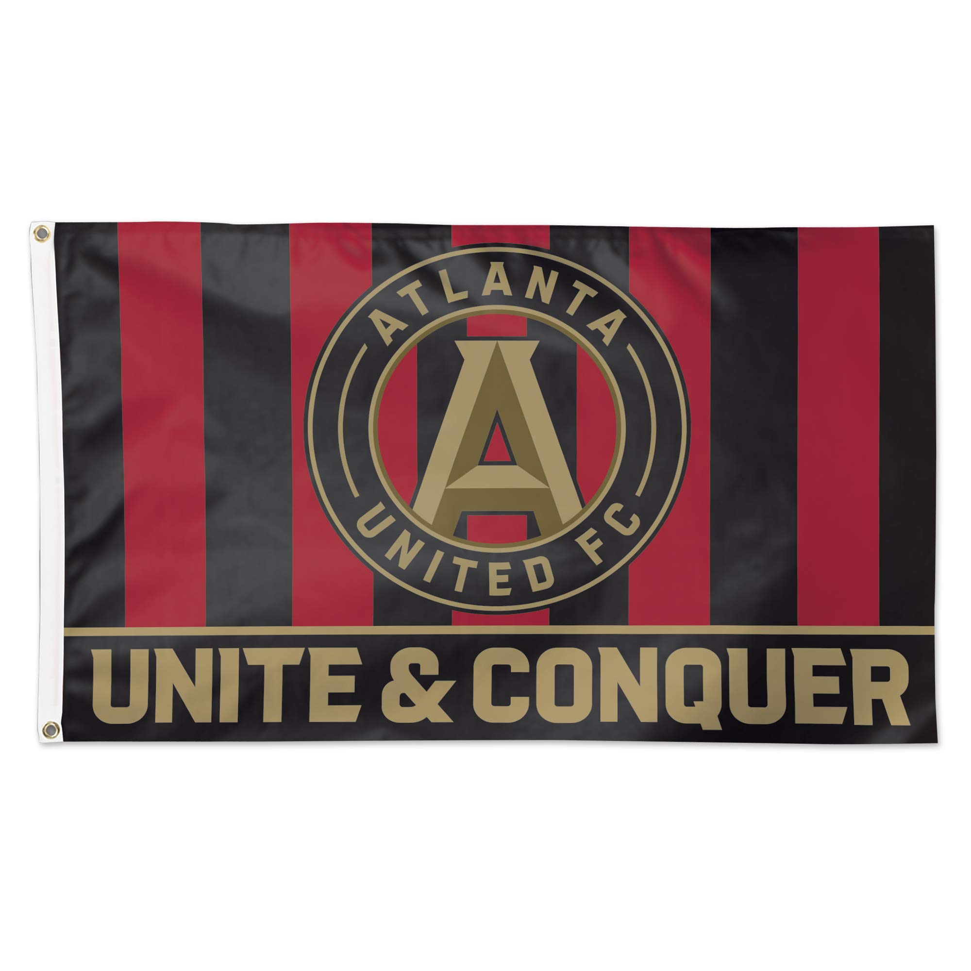 Premiership Atlanta United Flag | Licensed Flag Unite & Conquer Slogan | 5ft x 3ft