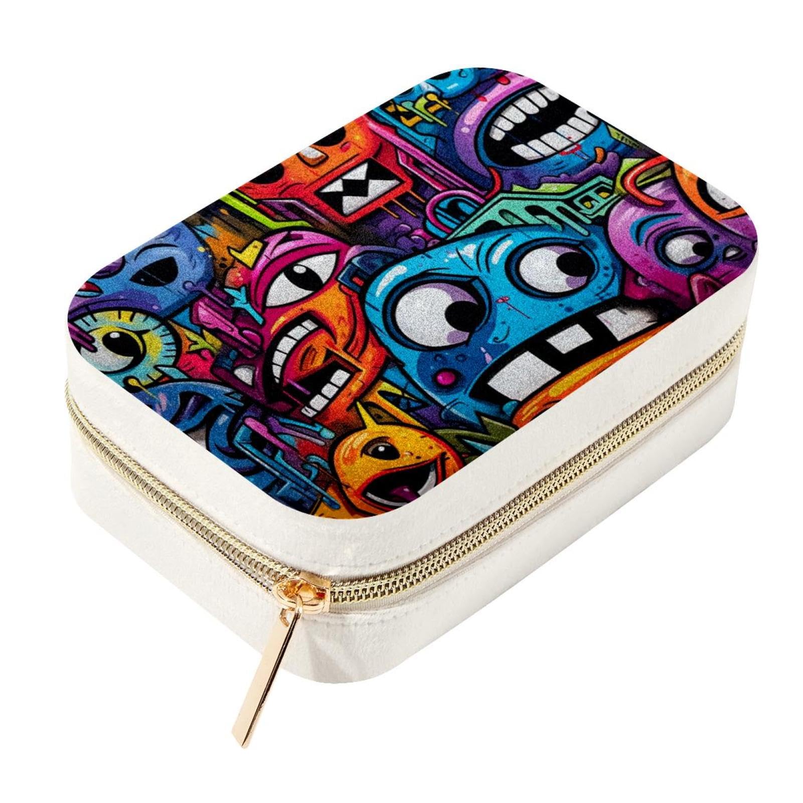Organizador de joyas de viaje elegante ideal para regalar a mujeres y niñas
