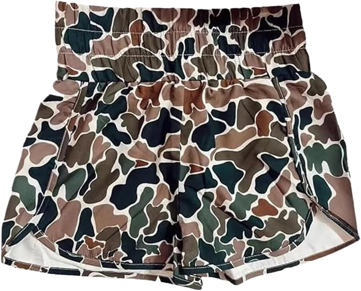 MANGMAO Colorful Camo Boxer Shorts Women Summer Graphic Print Cute Shorts 2025 Trendy