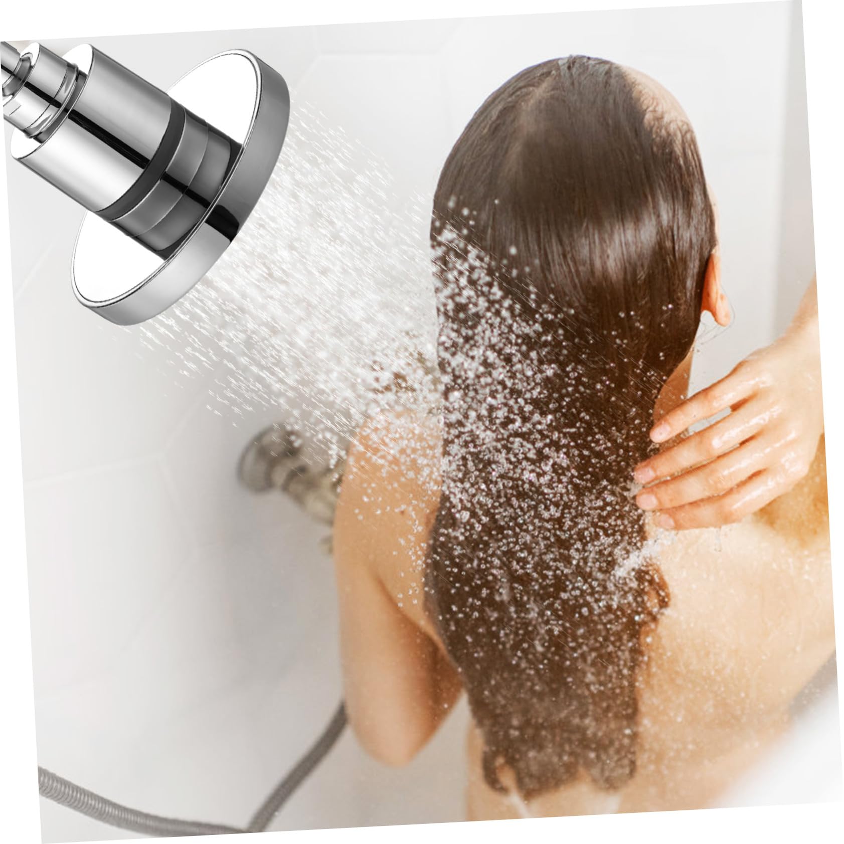 Filtro doccia ad alta pressione – Addolcitore per acqua dura con tecnologia Silver per una migliore qualità dell'acqua, salute della pelle e un'esperienza simile a una spa
