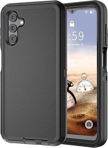 Funda para Galaxy A13, protección contra caídas, resistente a prueba de golpes, militar, funda protectora para teléfono Samsung Galaxy A13 (Galaxy