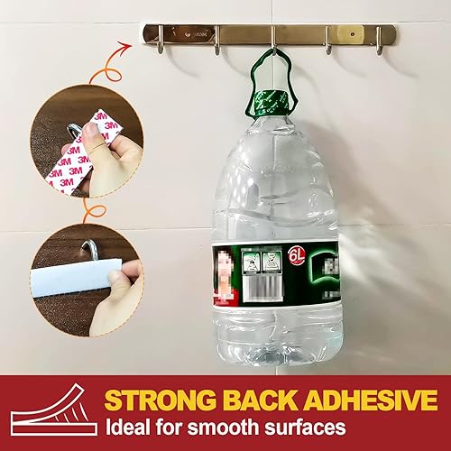 Miniatura 4 de Cinta de gancho y bucle de resistencia industrial, resistente al agua, sujetadores de cinta de montaje al aire libre con adhesivo fuerte (hecha de