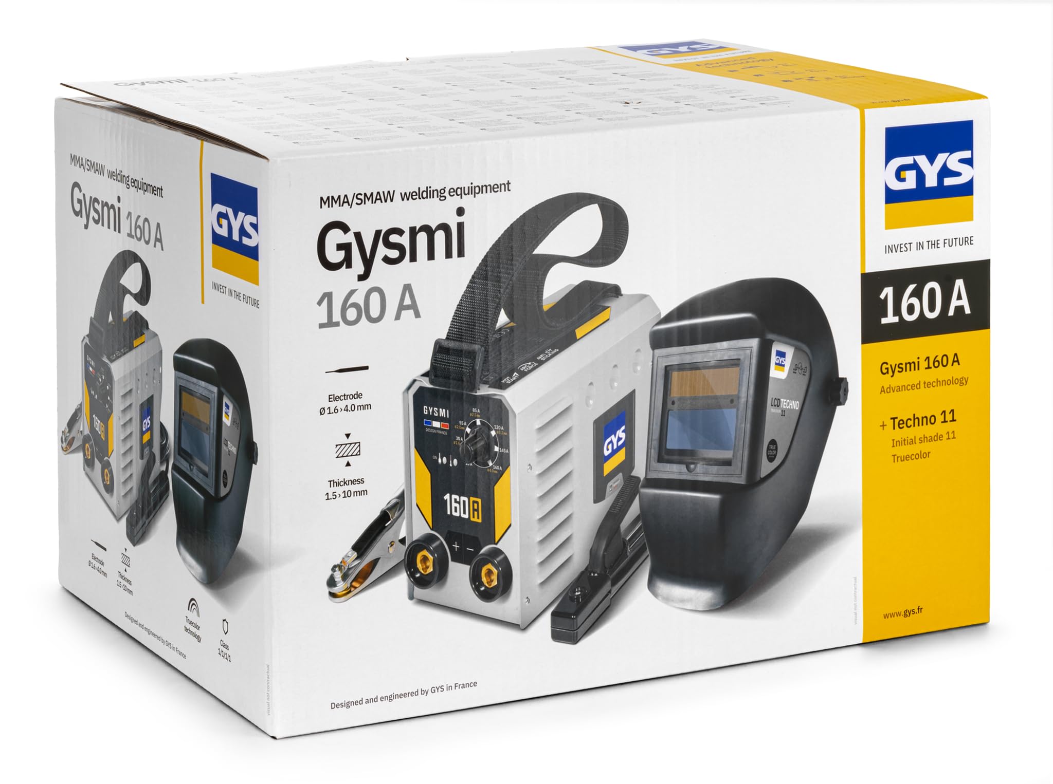 GYS - GYSMI 160A Bundle + TECHNO 11 True Color LCD Maske