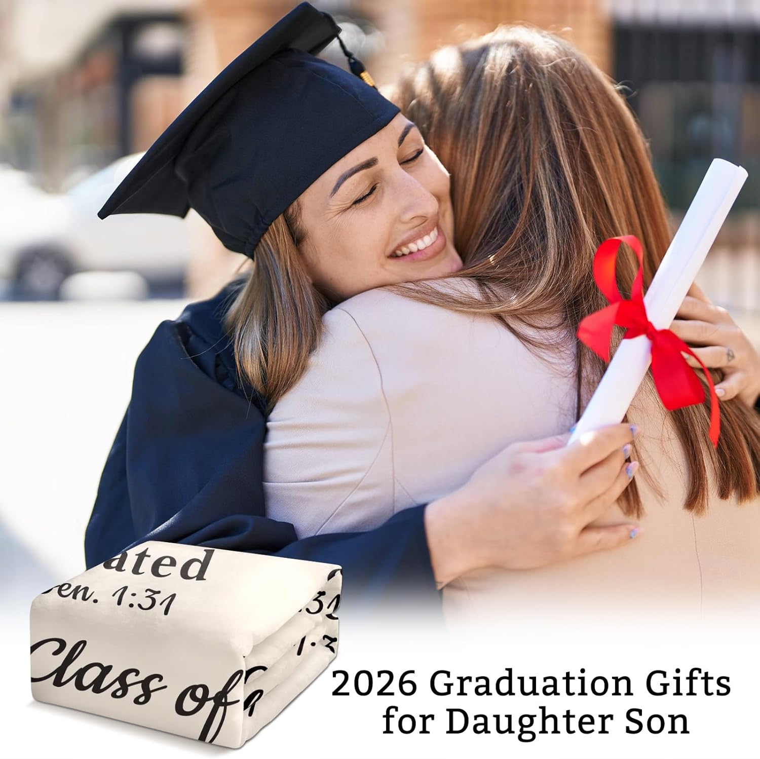 2026 Graduation Gifts for Her Him, 2026 Graduation Throw Blankets, Class of 2026 Gifts Bulk, Senior Year 2026 Graduattion Decor, Best Gift for High School Senior Night, Soft Flannel Blanket 50"*60" - Image 4