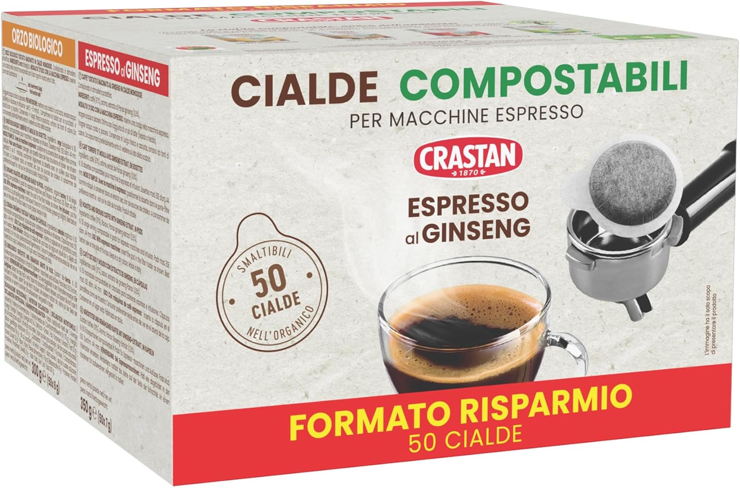 25 Capsule Compatibili Lavazza Espresso Point Caffè Al Ginseng Amaro - Foto 2