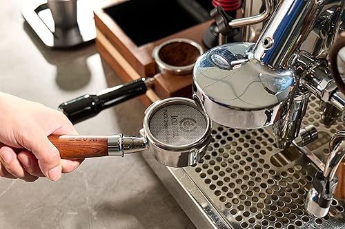 Miniatura 4 de IKAPE Pantalla de disco expreso de 1929in 0067in 150 m pantalla de ducha inferior de café ultrafino reutilizable Barista Espresso para cesta de