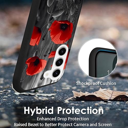 Miniatura 380 de Funda protectora para Samsung Galaxy A13 5G/A04S para Samsung Galaxy A13 5G/A04S, funda de silicona TPU suave con calavera de rosa, diseño elegante