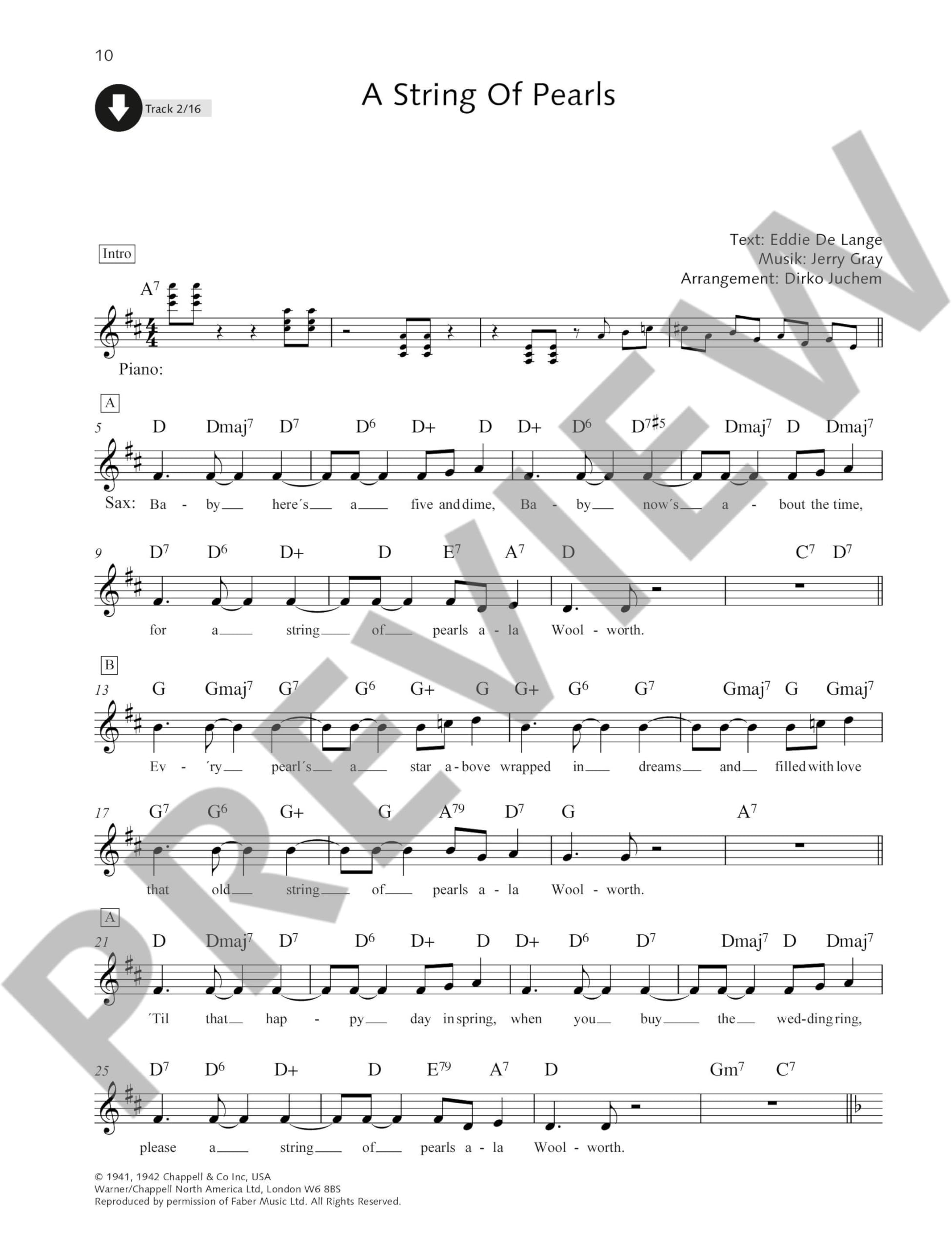 Swing Standards: Die 14 schönsten Swing-Balladen. Tenor-Saxophon. Ausgabe mit Online-Audiodatei.