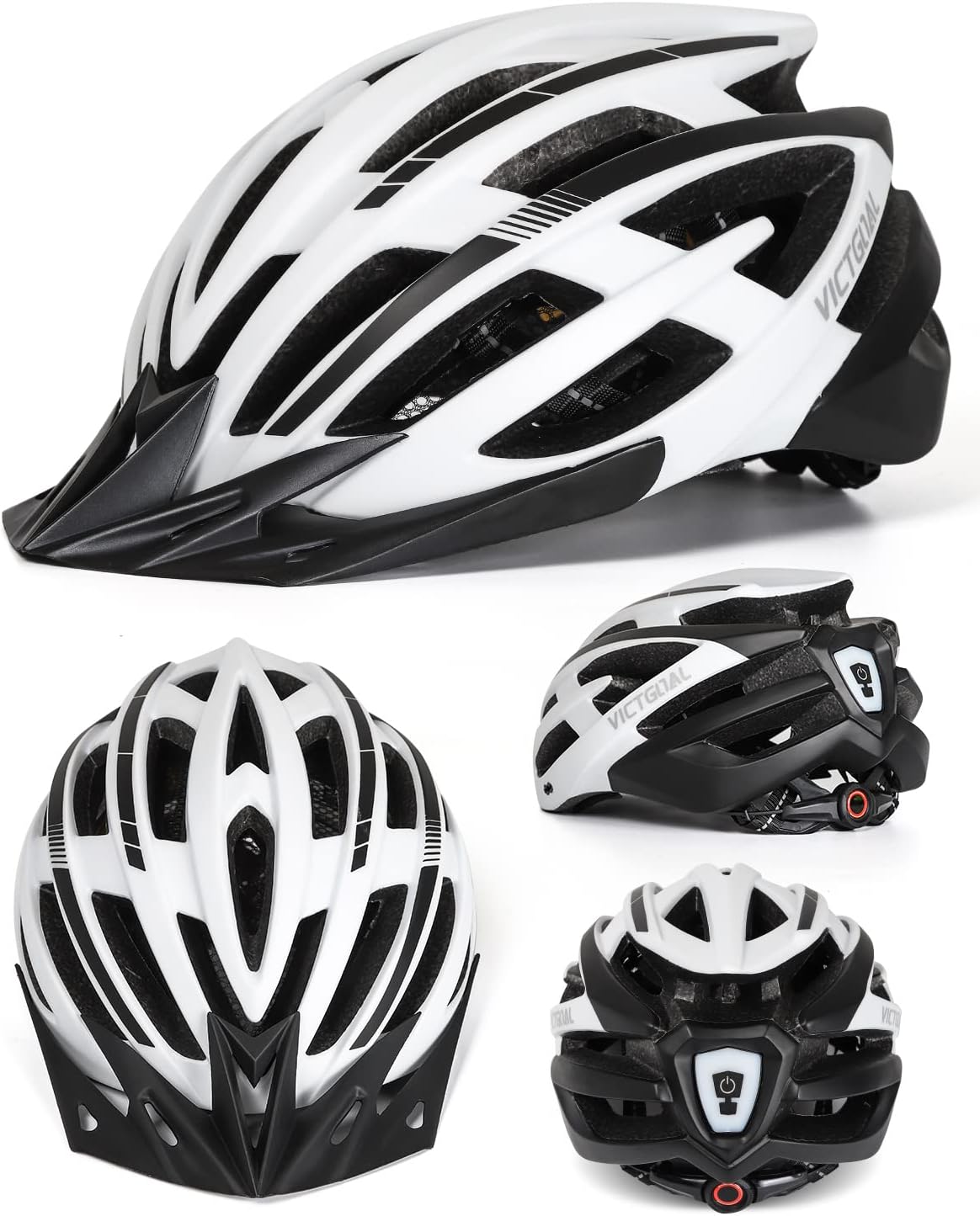 100 本物保証 Victgoal 自転車 ヘルメット 大人用 ロードバイク 超軽量 高剛性 充電ledライト 男女兼用 ヘルメット通気 サイズ調整可能 57 61 Cm M L Apaesaoroque Com Br