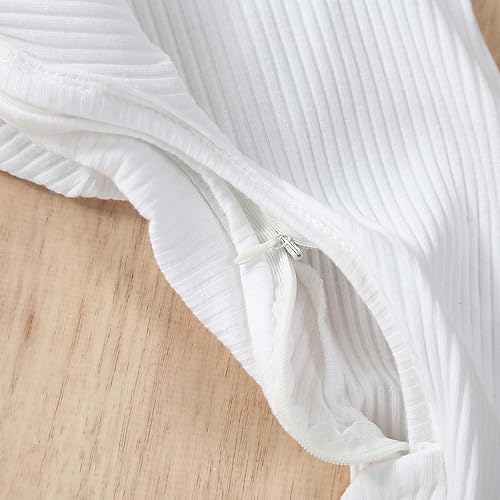 Miniatura 5 de Twopumpkin Trajes para recién nacidos, traje de punto para bebé, niño y niña, mameluco para recién nacido, traje de regreso a casa, ropa de género