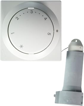 Danfoss Wall Mount Sensor w/Dial 6 ft Capillary 013G-8562-1 Each