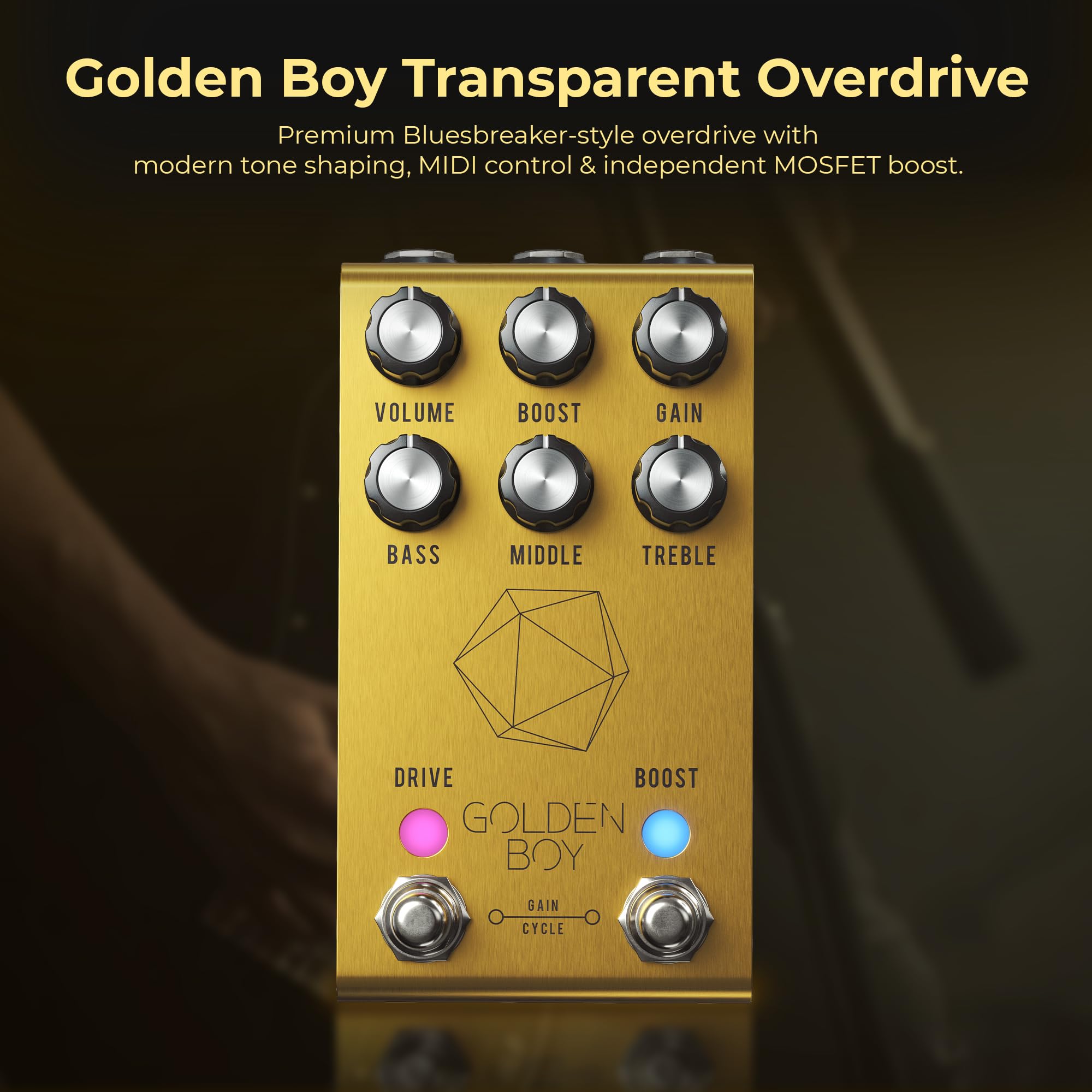 Amazon.com: Jackson Audio Golden Boy - Pedal de efectos de