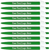 Vista 13 de SyPen Bolígrafos personalizados con tu logotipo o texto personalizado, paquete de 500 unidades a granel para negocios, fiestas y eventos, bolígrafos