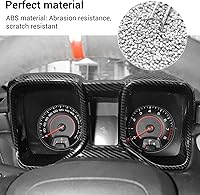 Vista 5 de Panel de ajuste de fibra de carbono para tablero, bisel de marco de tablero para Chevrolet Chevy Camaro 2010-2015