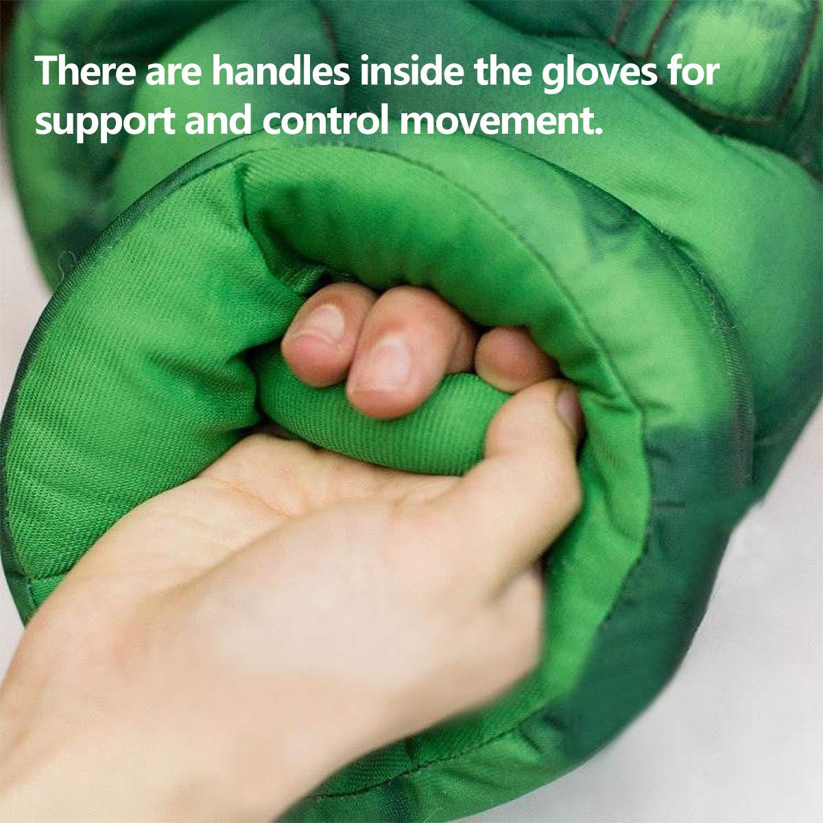 Zliger Hulk Gloves Hulk Smash Hands Boxing Hulk Boxing Gloves Superhero Hands Fists for Kids Children Boy Girl Adult(1 Pair) - Image 3
