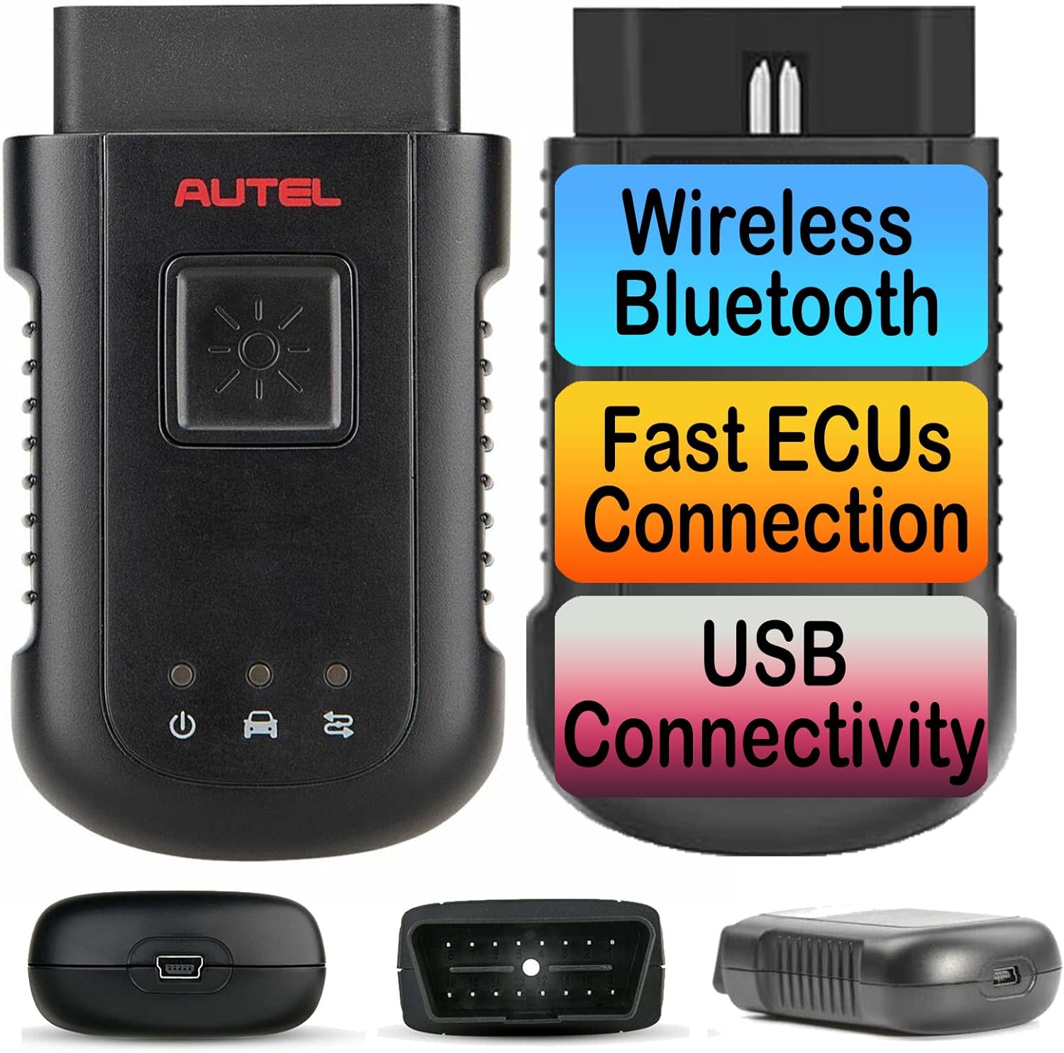 Autel VCI V100 MaxiSYS Vehicle Communication Interface - Bluetooth Diagnostic Connector For MS906BT MS906TS