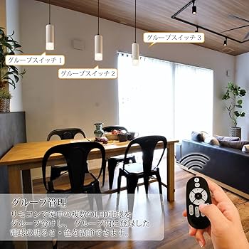 Amazon.co.jp : LVWIT ペンダントライト LED一体型 60W相当 引掛
